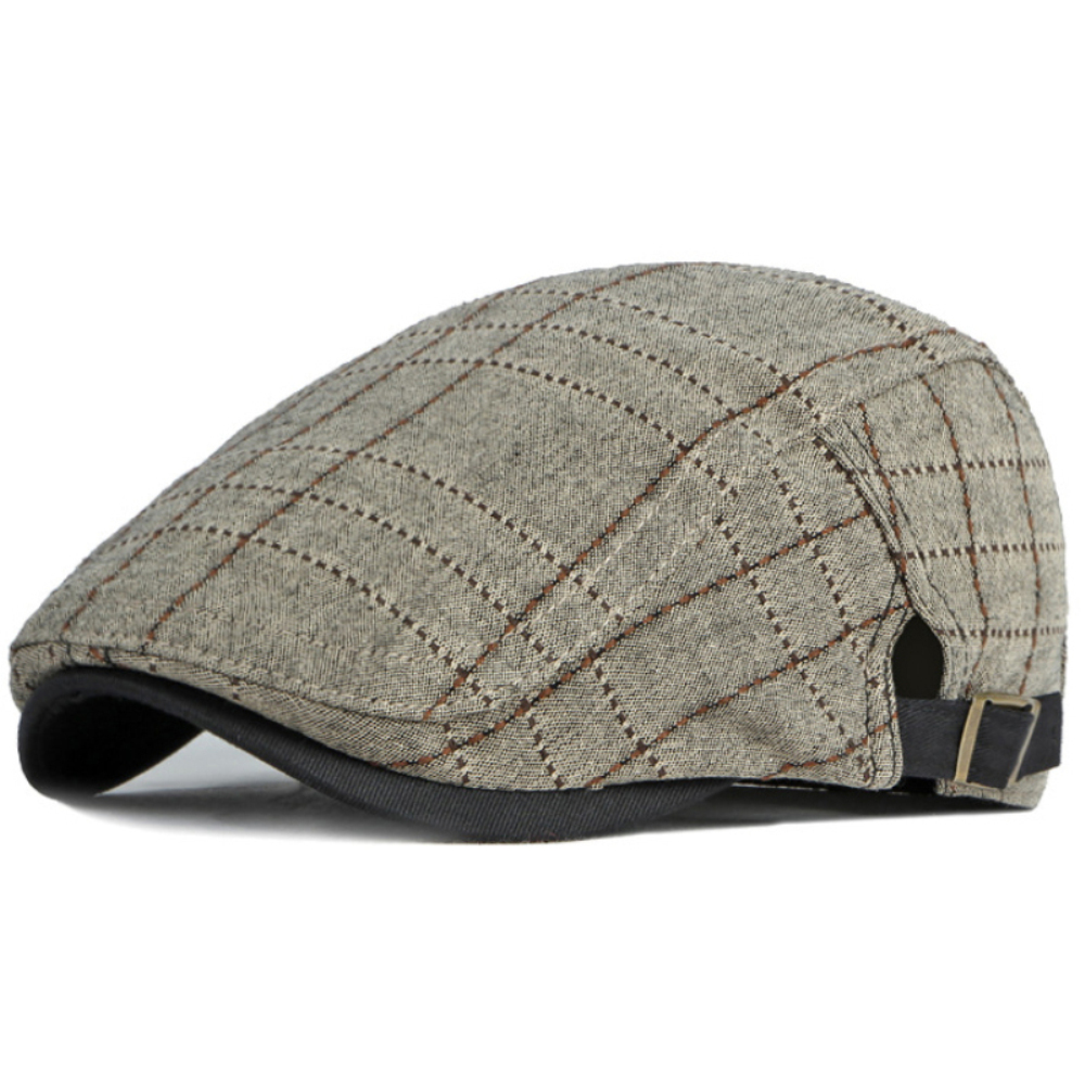Newsboy Cap Ivy - หมวกเบเร่ต์ HT4614 สำหรับฤดูใบไม้ผลิและฤดูร้อน เหมาะสำหรับผู้ชาย ผู้หญิง ศิลปิน