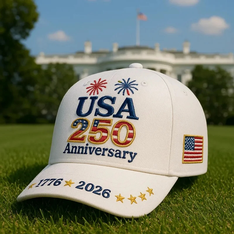 Visor Sun Hat - 2025 ใหม่ US 250th Anniversary Baseball