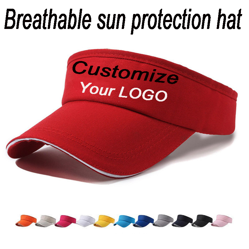 หมวกกันแดดปีกกว้างแบบมีโลโก้สั - Visor Sun Hat บทวิจารณ์และราคา