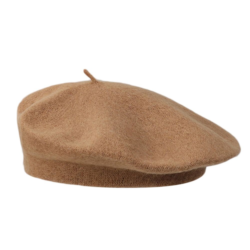 หมวกเบเร่ต์ขนสัตว์สำหรับฤดูใบไ - Beret French Wool บทวิจารณ์และราคา