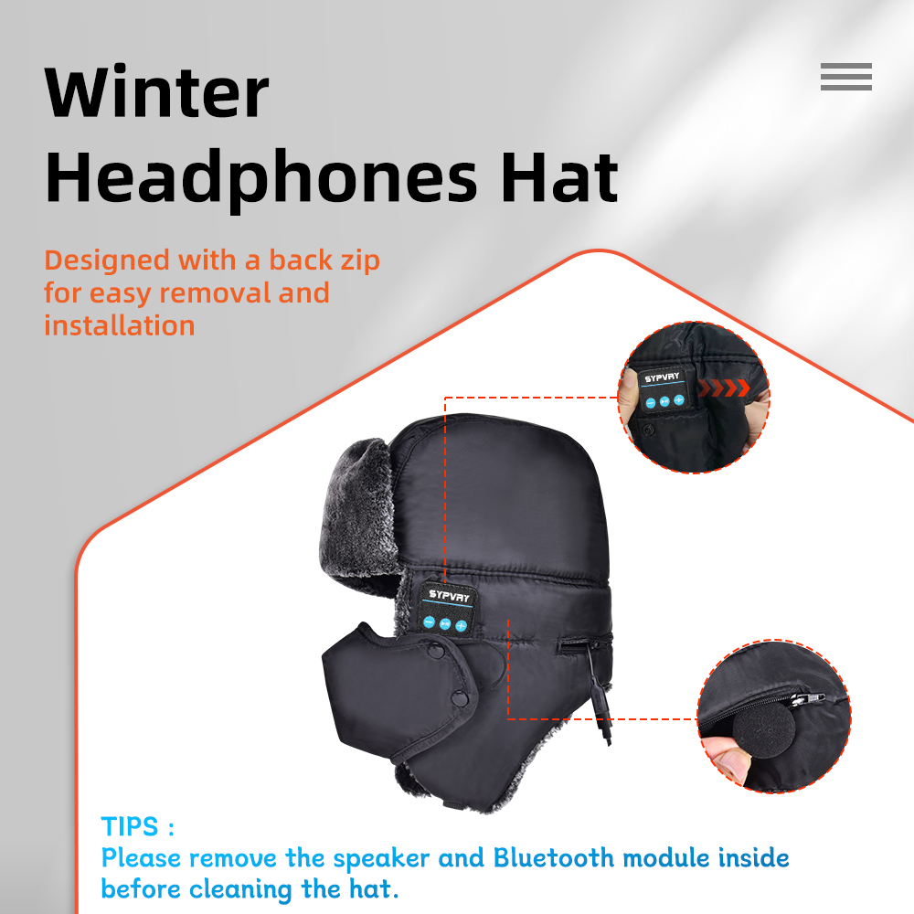 หมวกดักสัตว์ฤดูหนาวสําหรับผู้ช - Trapper Hat Ear Flap บทวิจารณ์และราคา