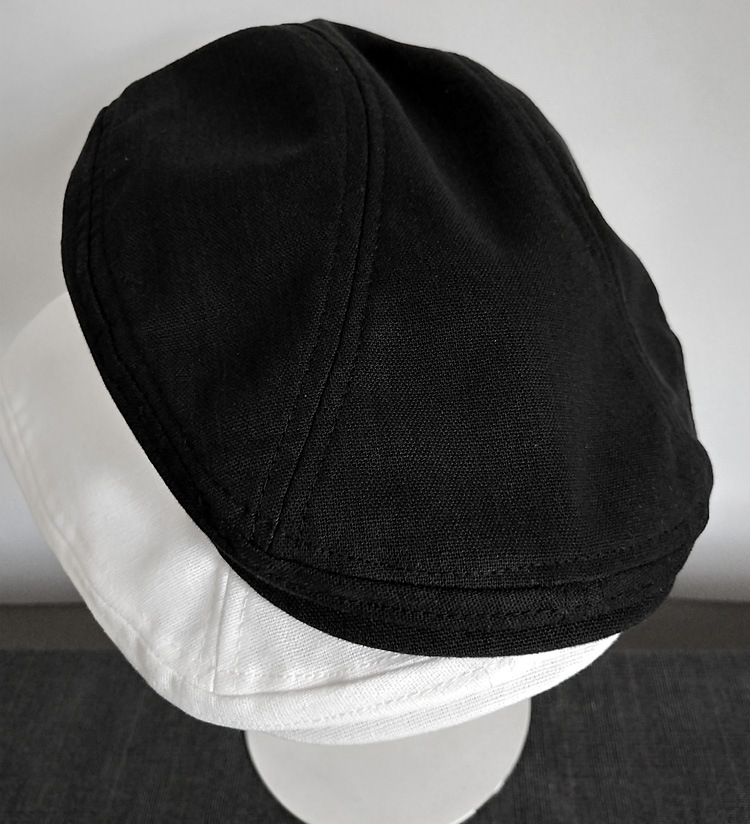 หมวกแก๊ปสไตล์วินเทจ ผ้าลินิน ร - Newsboy Cap Ivy บทวิจารณ์และราคา