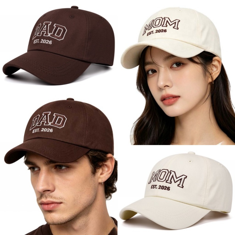หมวกเบสบอลปักลาย NEW DAD MOM ส - Golf Cap Dad บทวิจารณ์และราคา