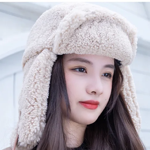 Y2K หญิงผู้หญิงเครื่องบินทิ้งร - Winter Trapper Hat บทวิจารณ์และราคา