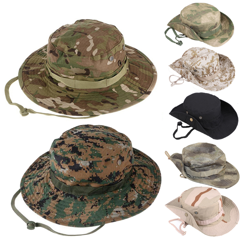 Camouflage ยุทธวิธี Boonie หมว - Boonie Hat Tactical บทวิจารณ์และราคา