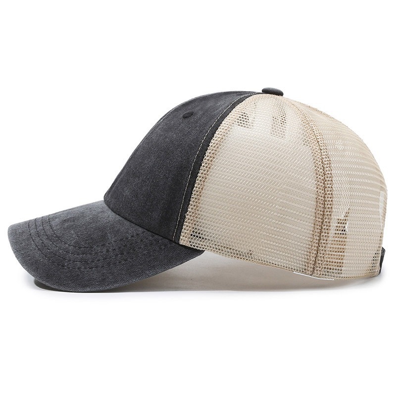 หมวกแก๊ปตาข่ายปักโลโก้แบบกำหนด - Visor Sun Hat บทวิจารณ์และราคา