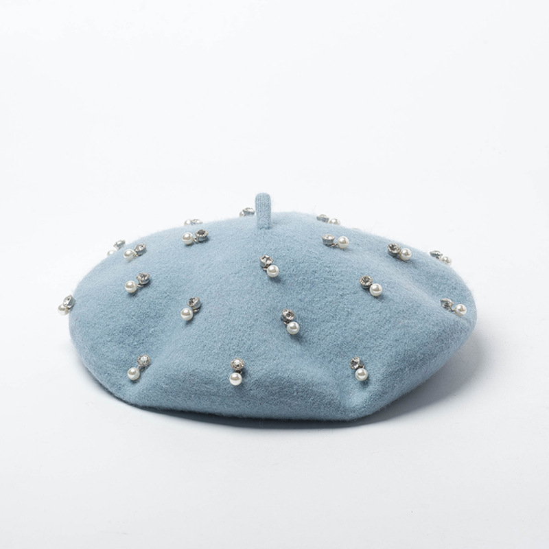 หมวกเบเร่ต์ขนสัตว์แฟชั่นฤดูหนา - Beret French Wool บทวิจารณ์และราคา