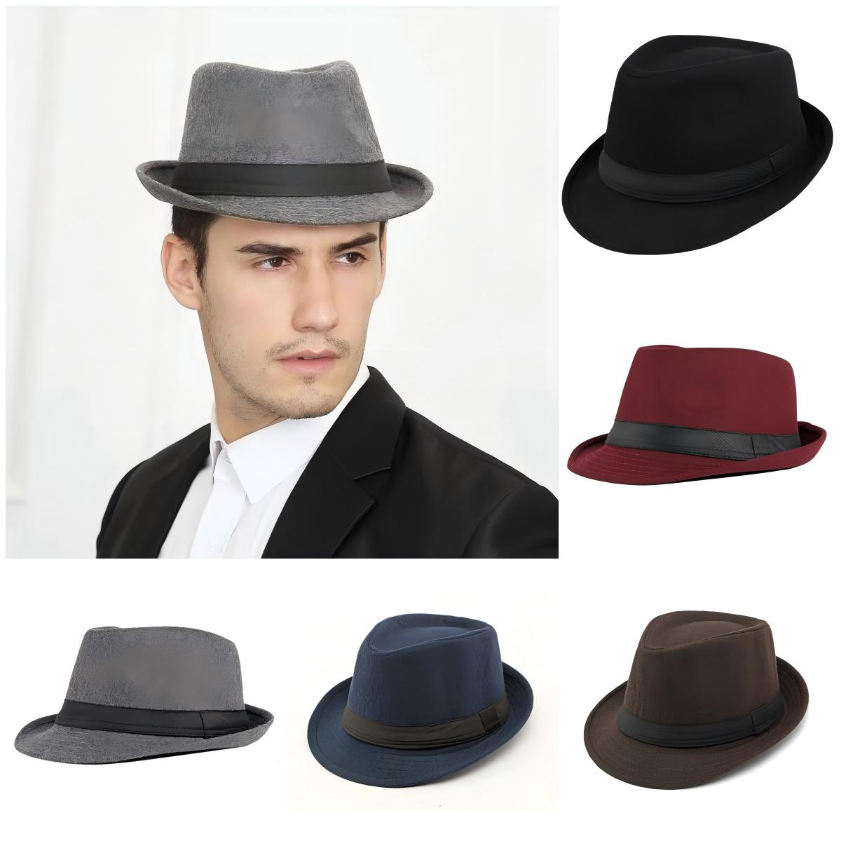 หมวกสำหรับผู้ชาย สไตล์ฤดูใบไม้ - Fedora Hat Wool บทวิจารณ์และราคา