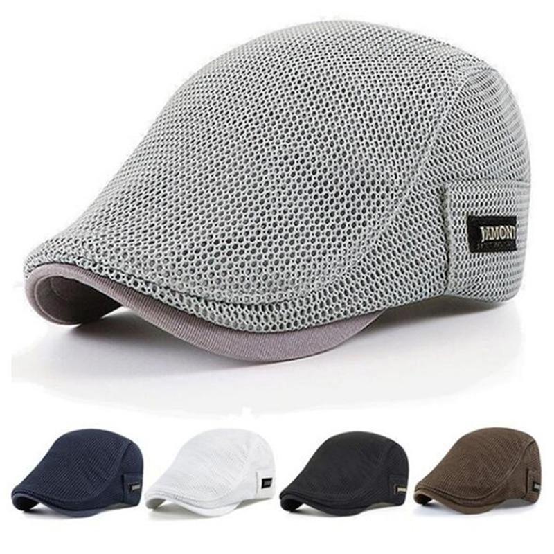 หมวกเบเร่ต์ตาข่ายสำหรับผู้ชาย  - Newsboy Cap Ivy บทวิจารณ์และราคา