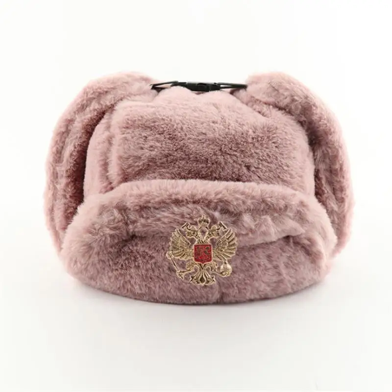 หมวกอูชานกาแบบโซเวียตสำหรับผู้ - Winter Trapper Hat บทวิจารณ์และราคา