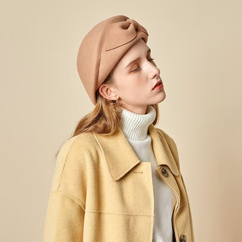 หมวกเบเร่ต์ขนสัตว์วินเทจ อุ่นส - Beret French Wool บทวิจารณ์และราคา