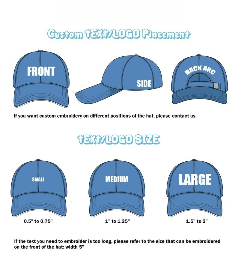 หมวกปักส่วนบุคคล ออกแบบโลโก้ที - Dad Hat Cotton บทวิจารณ์และราคา