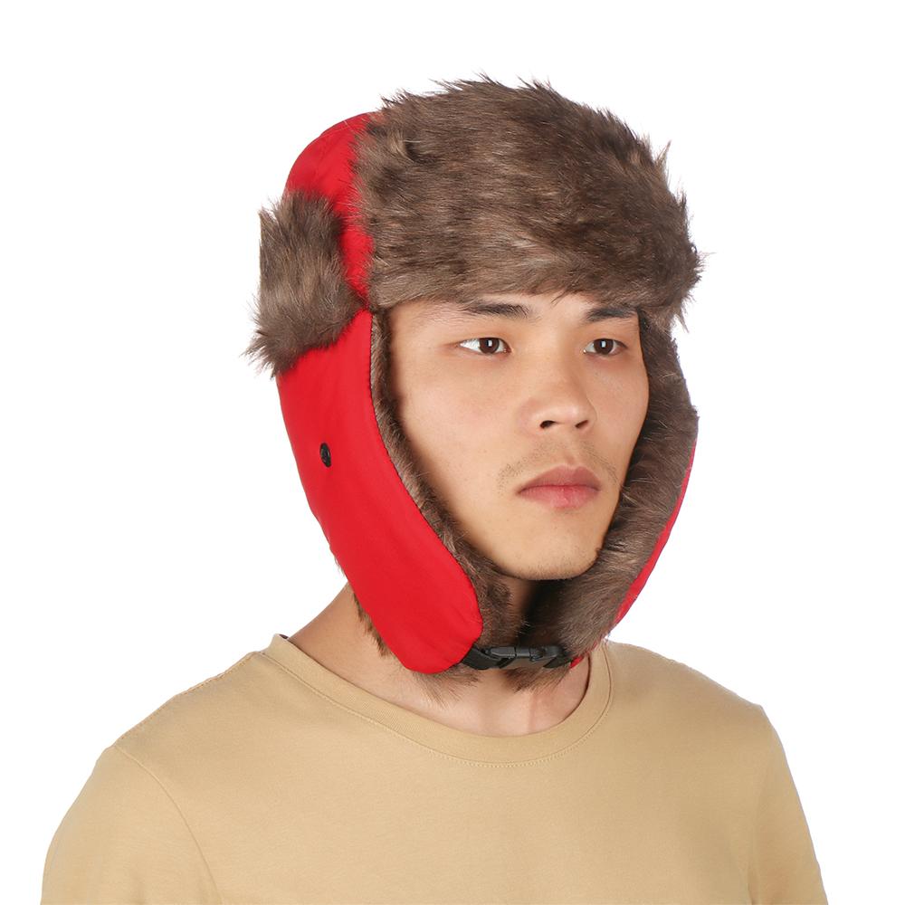 หมวกกันหนาวแบบมีที่ปิดหู หมวกส - Winter Trapper Hat บทวิจารณ์และราคา