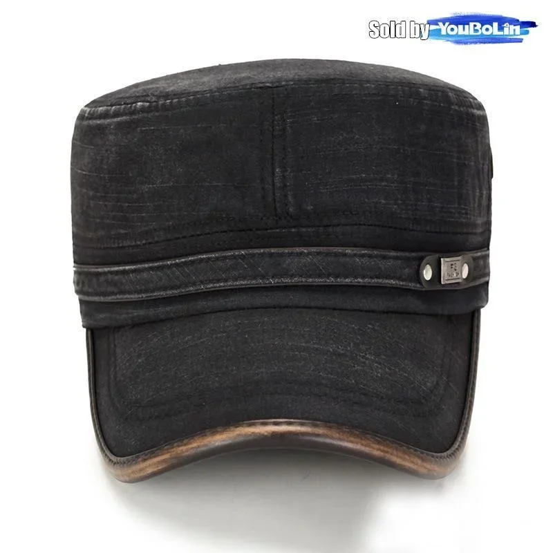 หนัง Brim ล้าง Distressed ผ้าฝ - Dad Hat Cotton บทวิจารณ์และราคา